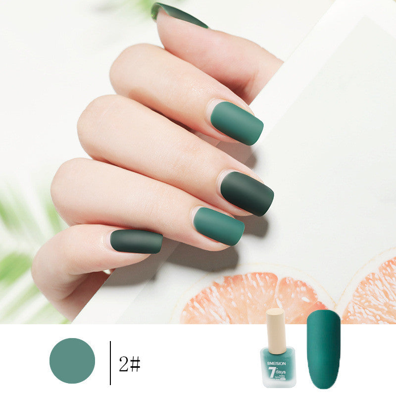 Bmision Frosted No-baking Quick-drying Nude Matte Nail Polish