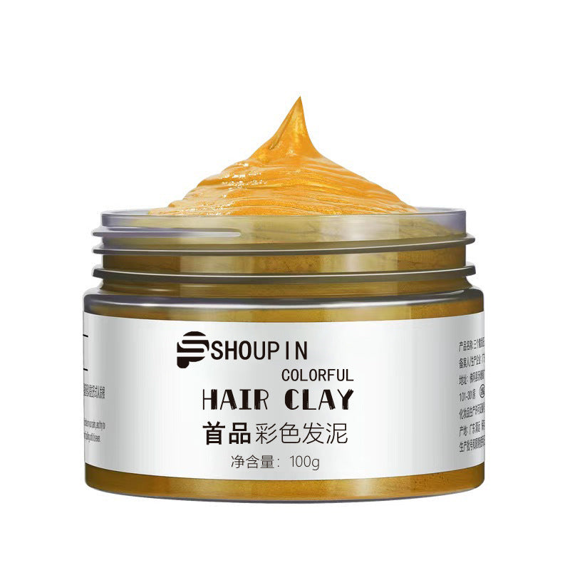 Disposable Men's Hair Color Cream Shaping