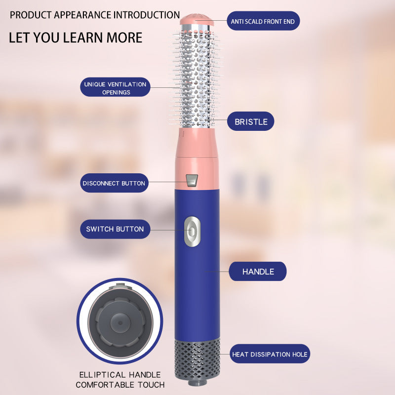 Five-in-one Hot Air Comb Automatic Hair Curler