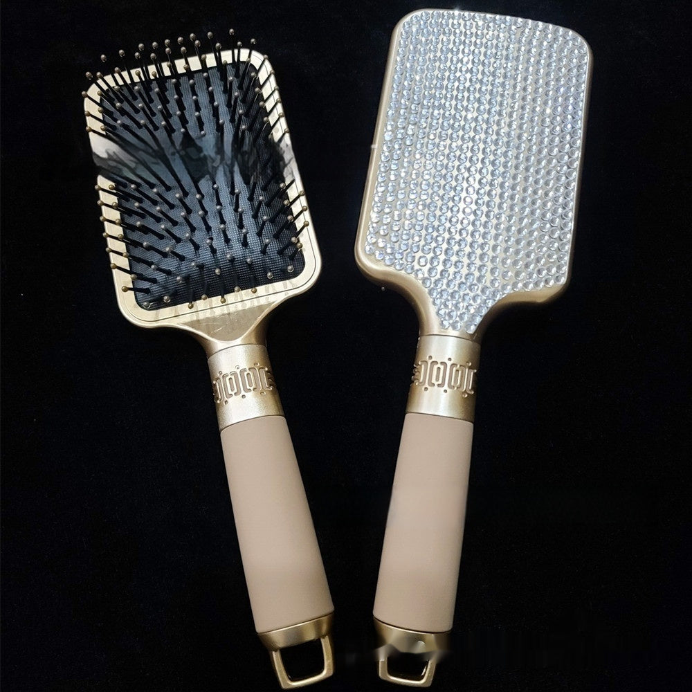Airbag Massage Comb Air Cushion Comb Stick-on Crystals Hairdressing Supplies