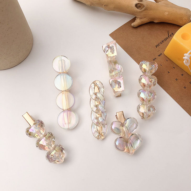Irregular Ice Cube Hairpin All Match