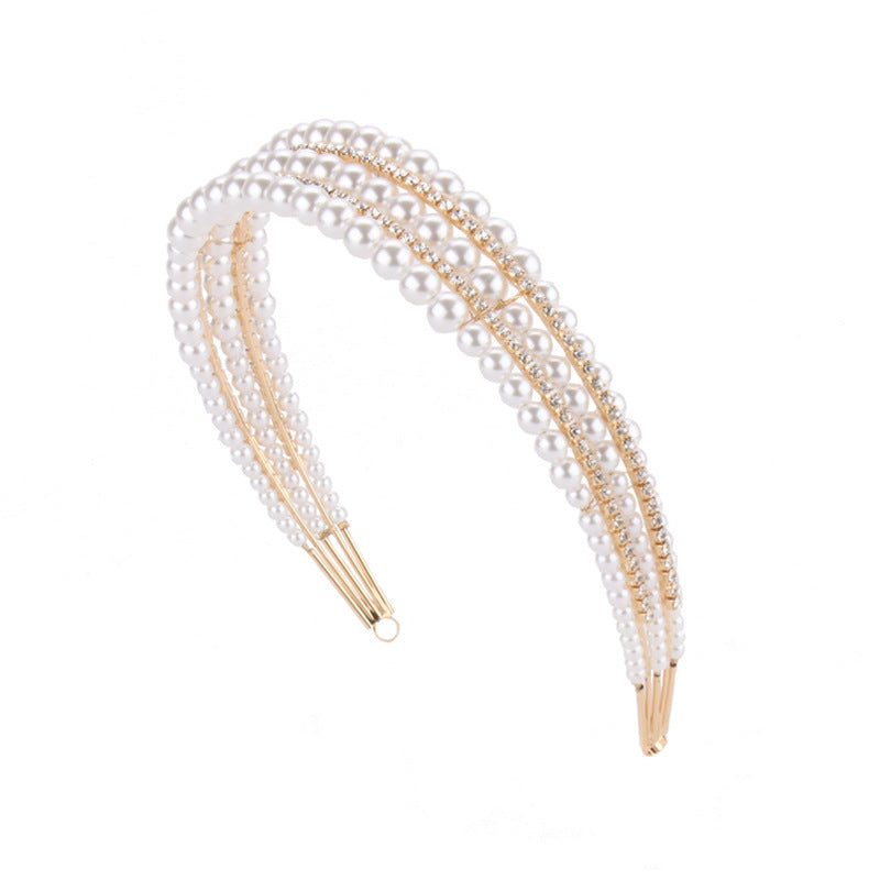 Lady Wedding Dress Lady Pearl Headband
