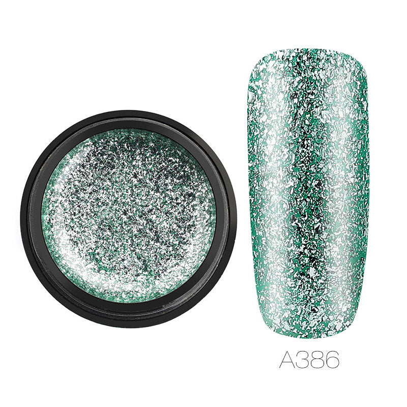 Glitter Gel Nail Polish Sparkling Sequins Art Decoration