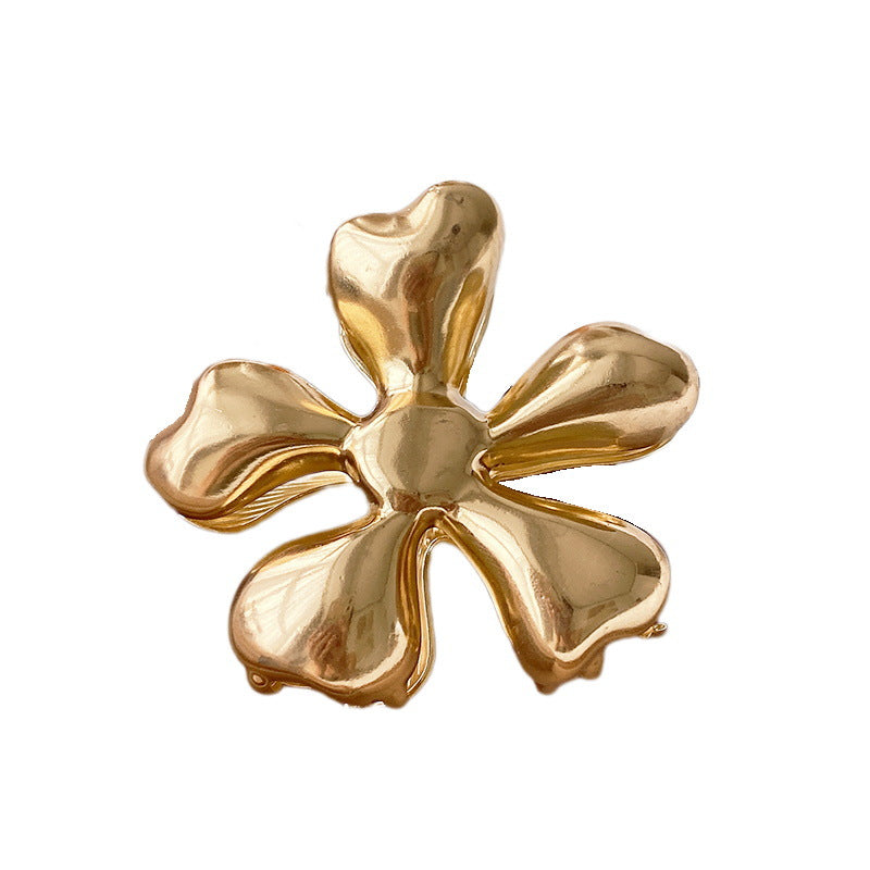 Flower Hair Clip Retro Feeling Back Head