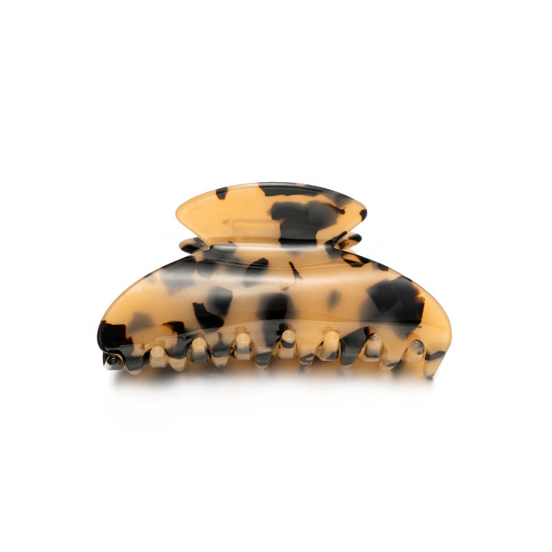 Acetic Acid High-end Leopard Print Hair Clip