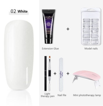 PinPai Nail Extension Gel Crystal Nail Free Paper Holder