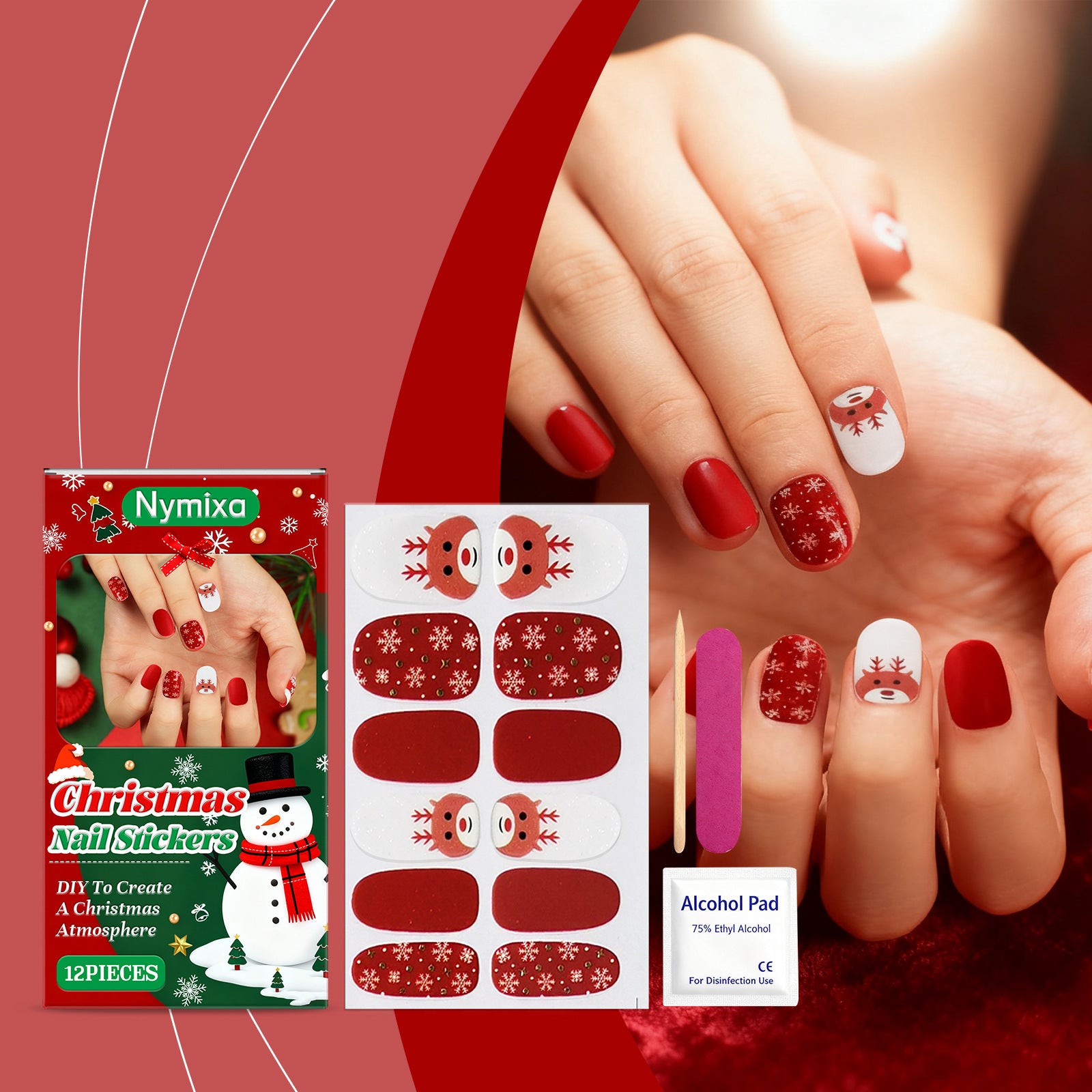 Nymixa Soft Gel Nail Sticker Set