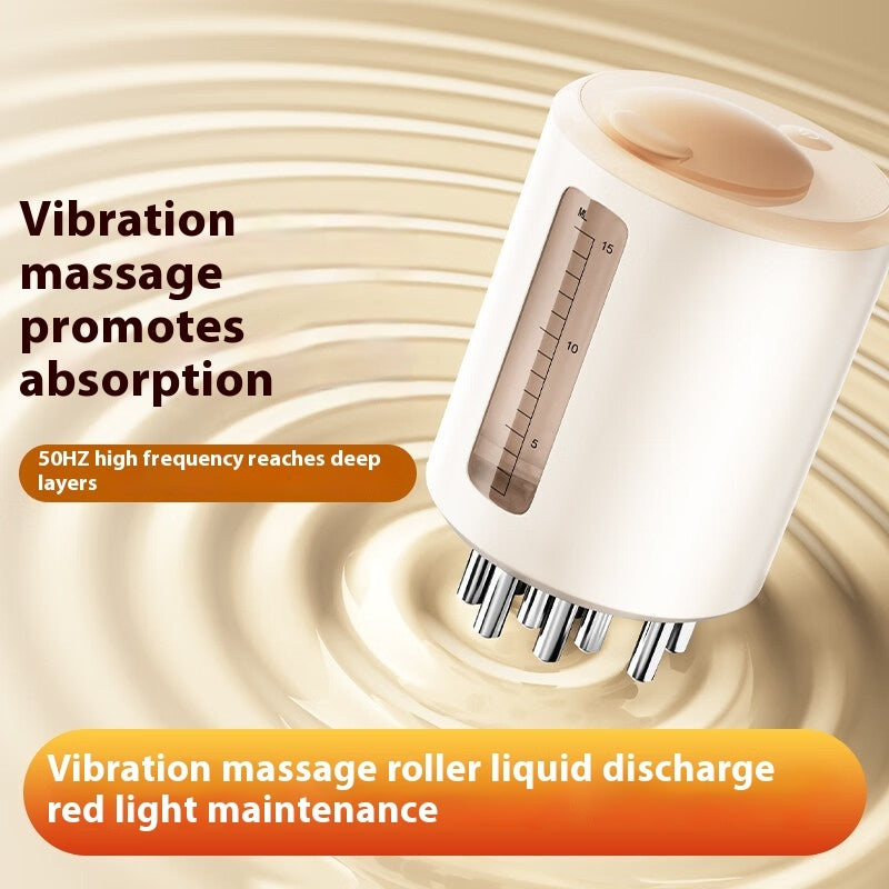 Red Light Low Current Introduction Vibration Massager Liquid Guide Comb