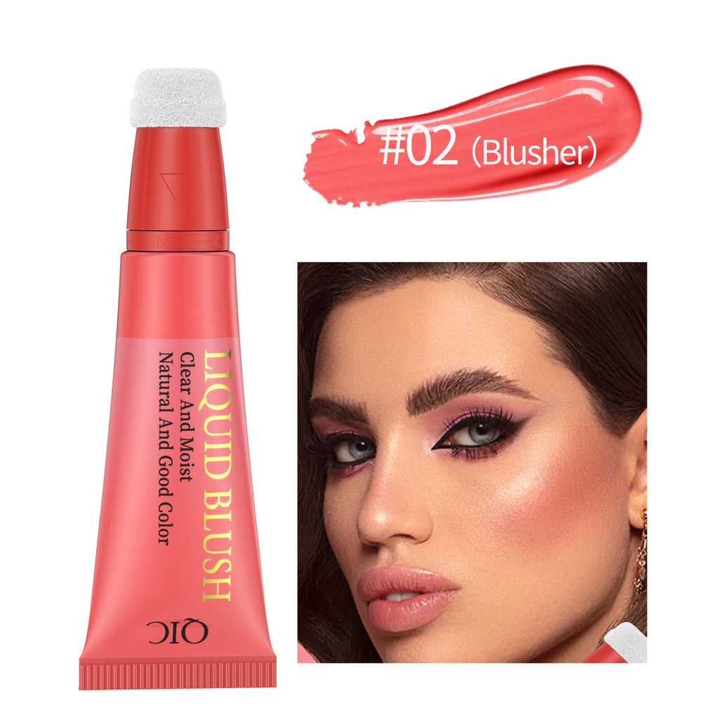 QIC Liquid Blush Dazzling Liquid Long-lasting Matte Silky