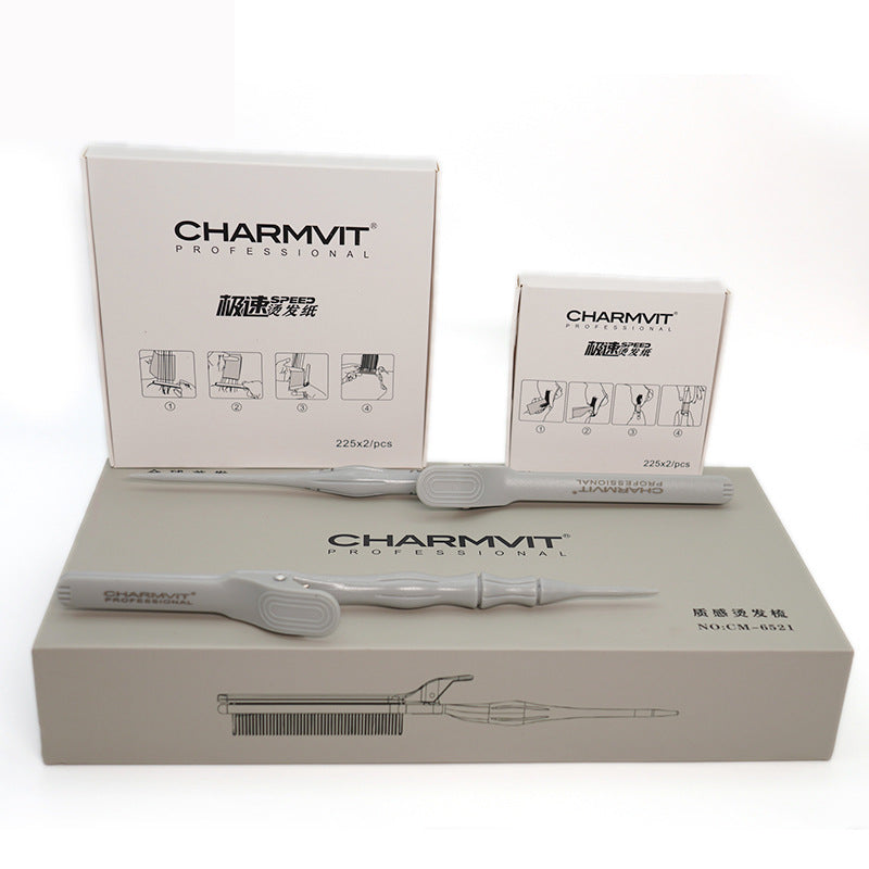 Cross-border Multi-functional Clip Hair Dyeing Comb Hair Salon Hair Cold Wave Electric