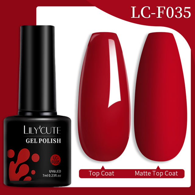 Lilycute Color Changing Thermal Gel Nail Polish Winter Purpl