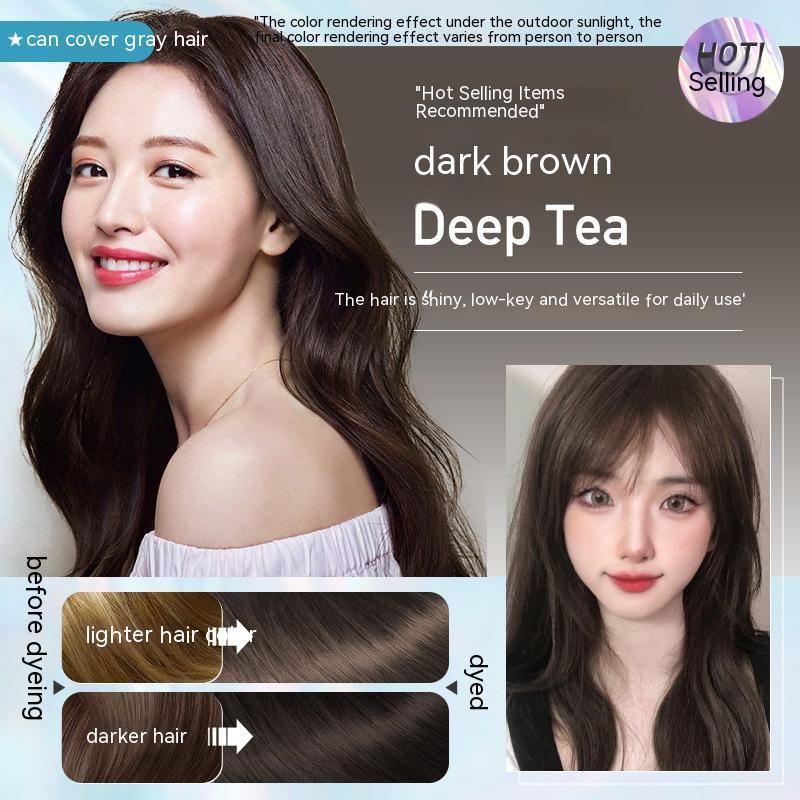 Jiang Xiaocai Hair Dye To Mask White Hair And Bubble Plants