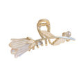 Diamond Pearl Gingko Leaf Butterfly Tulip Hairpin