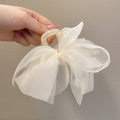 Mesh Bow New Headwear Temperament Large Hair Clip