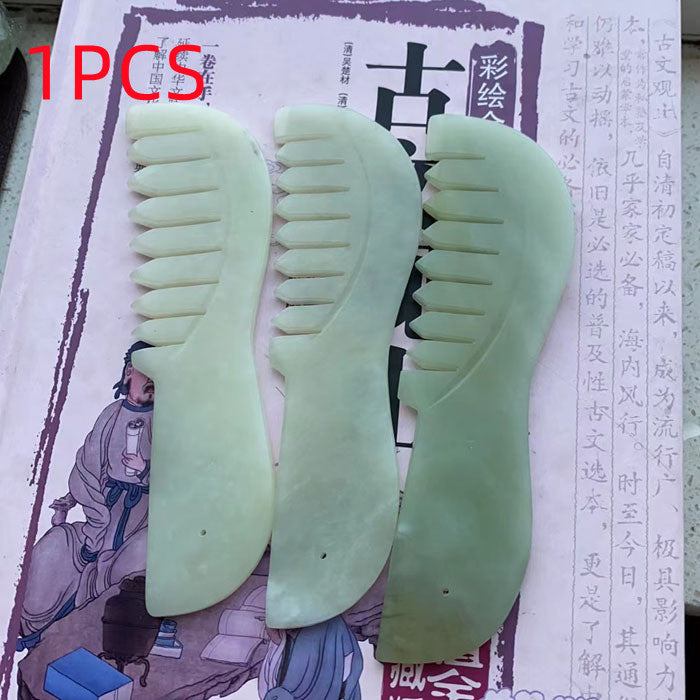Fashion Personality Jade Meridian Scraping Comb