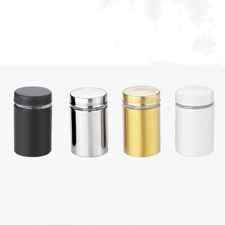 Stainless Steel Black Advertising Nail Glass Screw Mirror Nail White Glass Nail