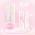 Gel Pen Set Blush Gradient Writing Signature