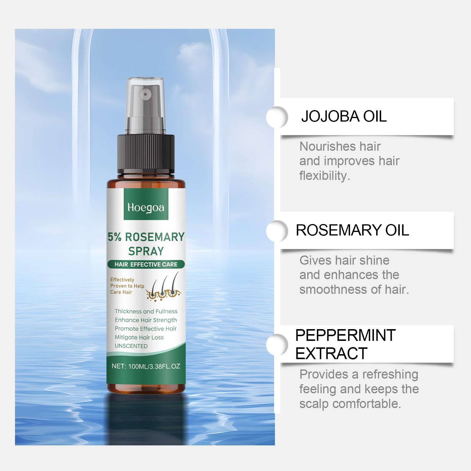 Nourishing Hair Soft And Fragrant Hair Gloss Dry And Manic Hair Care Solution