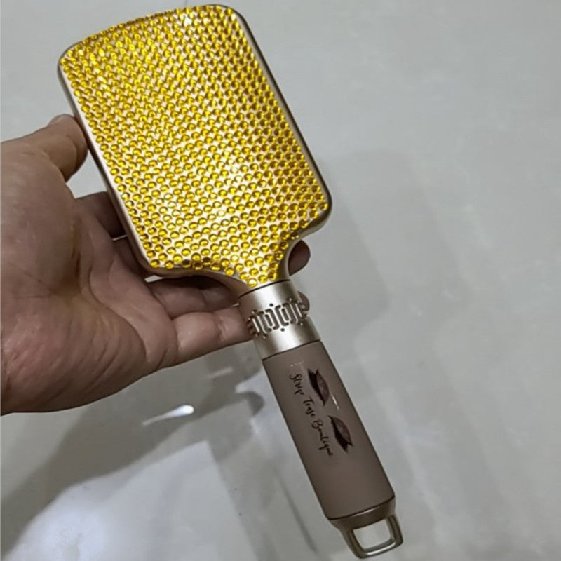 Airbag Massage Comb Air Cushion Comb Stick-on Crystals Hairdressing Supplies