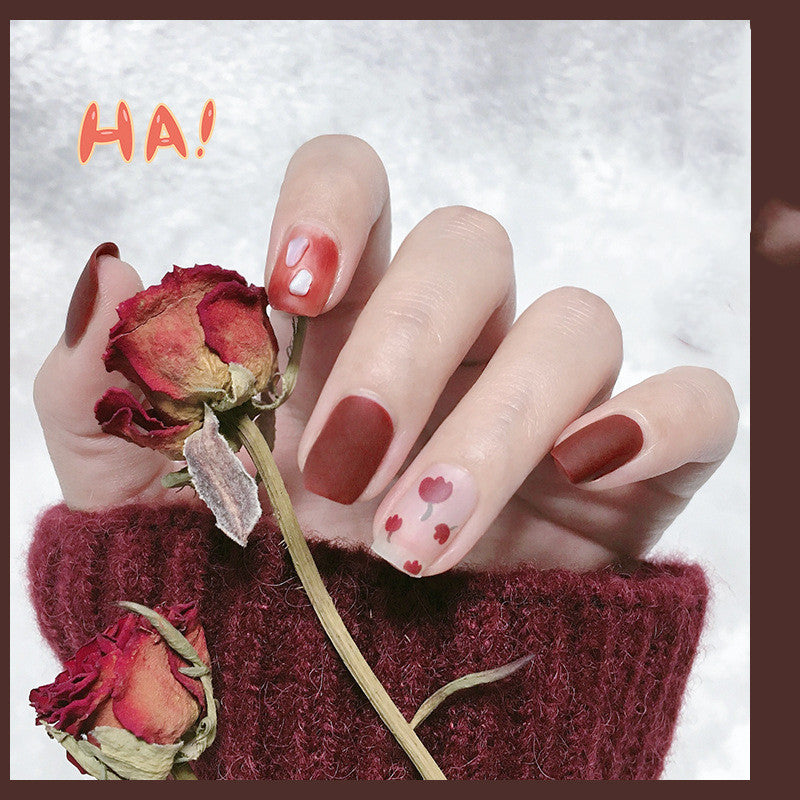 Maxfine Water-based Matte Nail Polish Autumn And Winter Color Matte Matte Texture