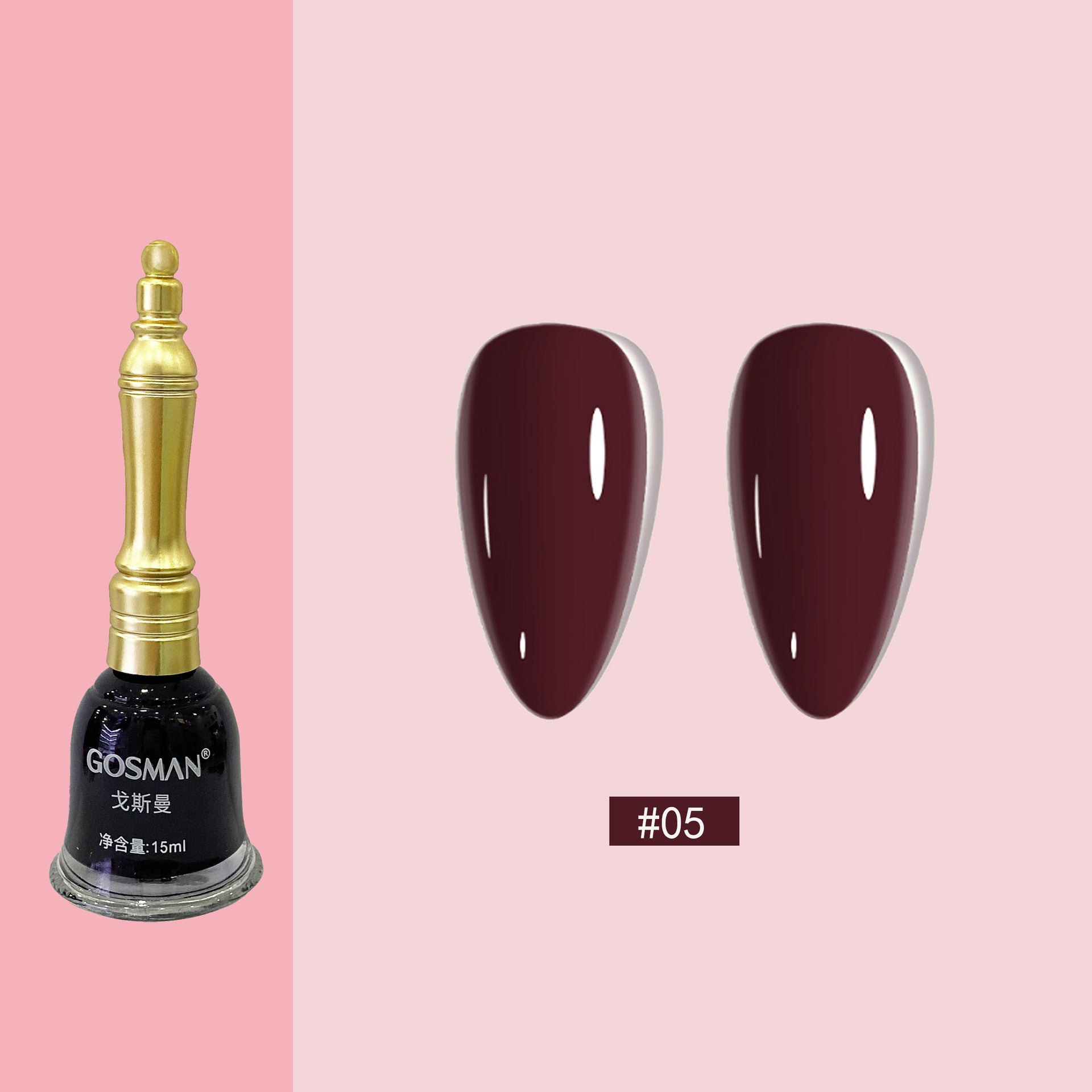 Gosman Women's Little Bell Shape Nail Polish