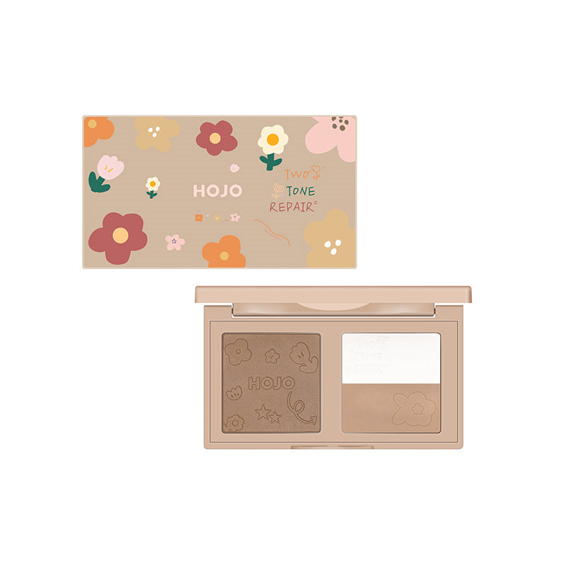 Hojo Three-in-one Highlighter Natural Three-dimensional Shadow Blush
