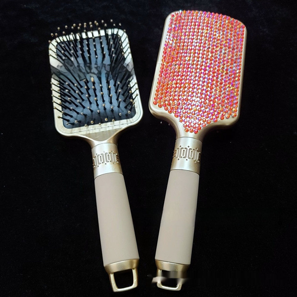 Airbag Massage Comb Air Cushion Comb Stick-on Crystals Hairdressing Supplies