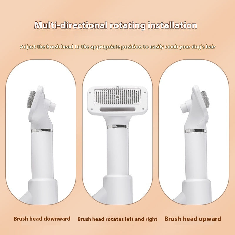 Pet Hair Dryer Dog Cat Hair Removal Hot Air Comb