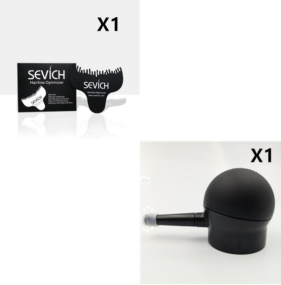 Hair Fiber With Bun Comb