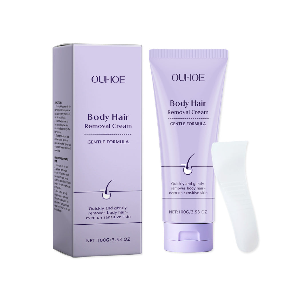 Ouhoe Gentle Body Depilatory Cream Mild Ingredients Hydrating