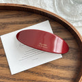 Mingshangjia French Style Temperament Acetic Acid Oval Low Ponytail Hairpin