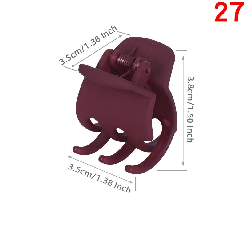 High Ponytail 3 Teeth Claw Clip Fixed Gadget Small Headdress