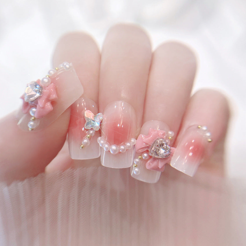 Women's Fashion Personalized Bow Nail Stickers