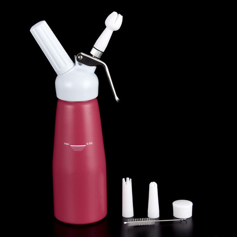 Fancy Coffee Aluminum Cream Gun Milk Frother 0.5Lto1L  Cream Froth Milk Frother