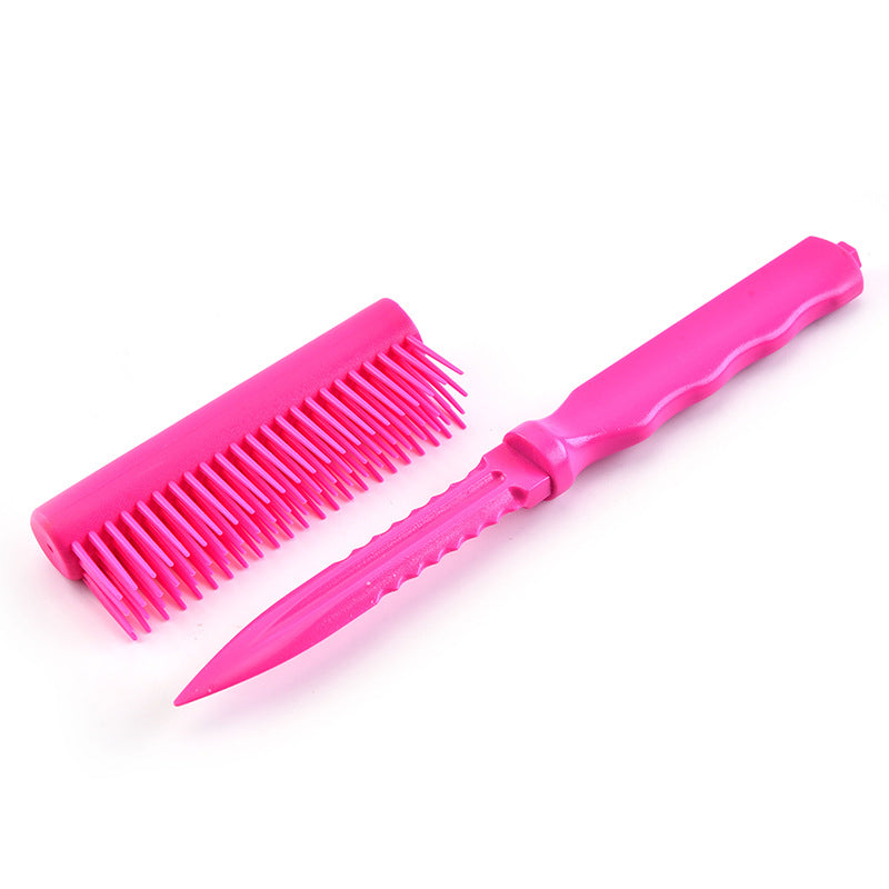 Comb Portable Outdoor Self-defense Protective Gear Fruit Knife