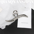 Simple High-grade Metal Barrettes Women