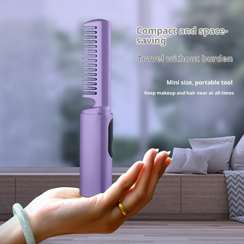 Wireless Straight Comb Mini Anion Does Not Hurt Hair