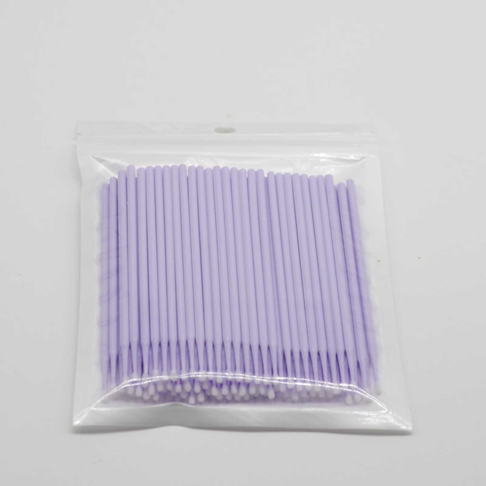 200 - 500 Pcs Disposable Micro Applicator Brushes For Eyelash Extensions, Mascara & Makeup, Compatible With Personal Care Multicolors