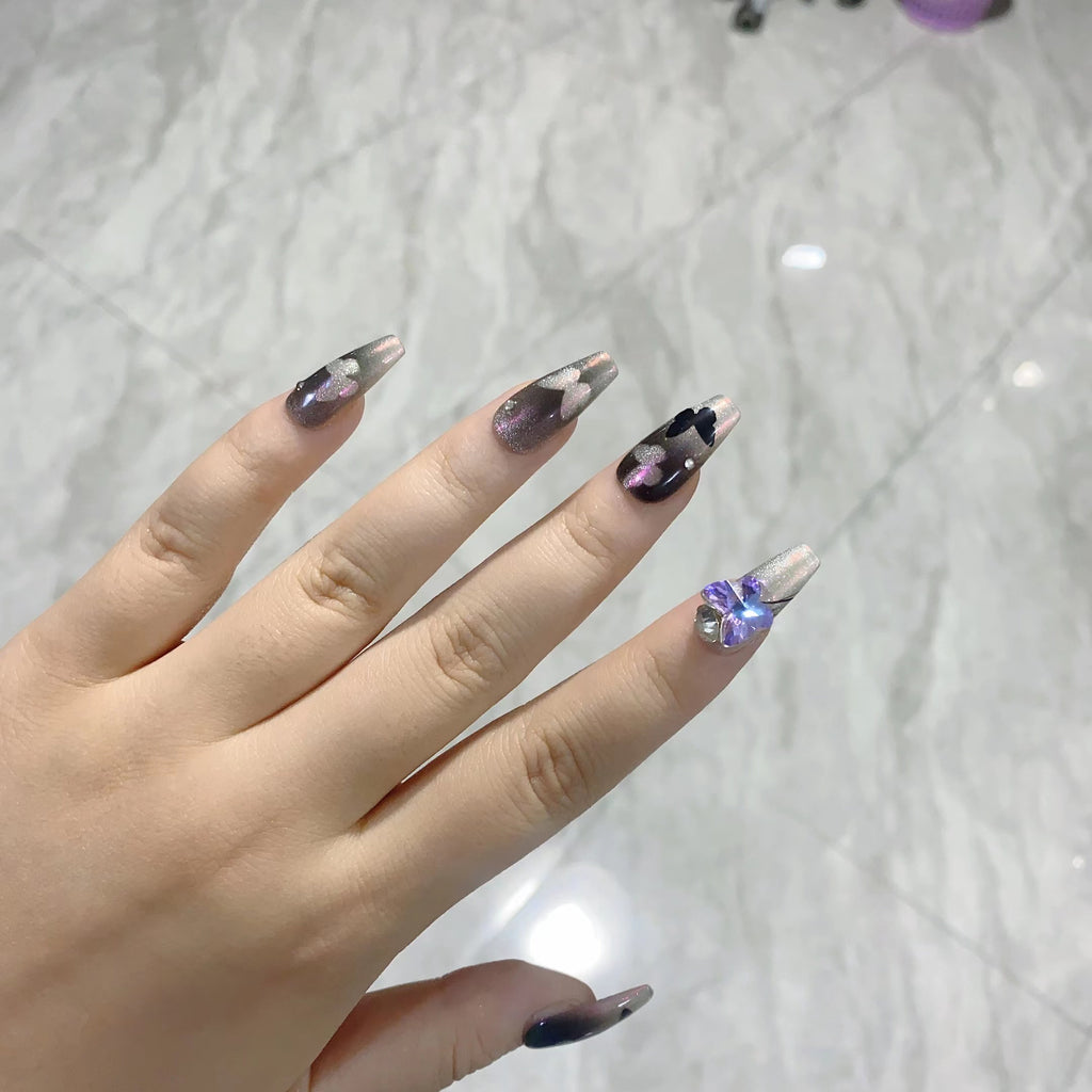 False Nail Patch Can Be Taken With Phantom Butterfly