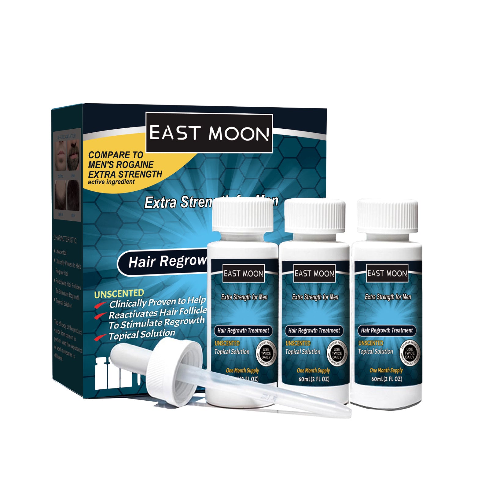 East Moon Men's Hair Nutrition Care Anti-hair Fixing Thick Moisturizing