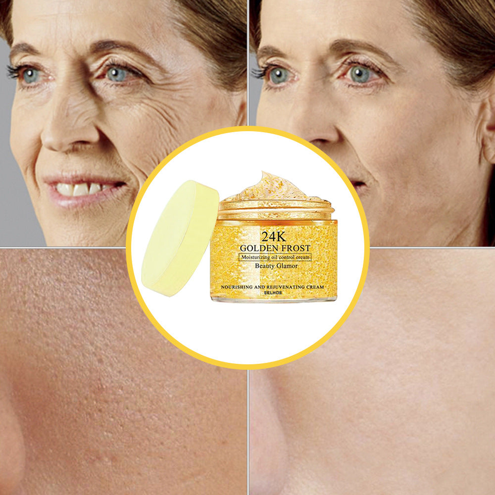 Women's Golden Face Cream Moisturizing And Nourishing Skin