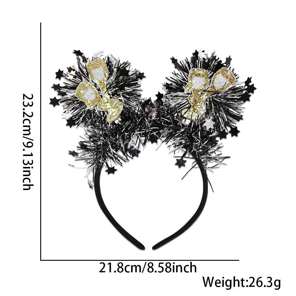 Happy New Year Headband Party Headband