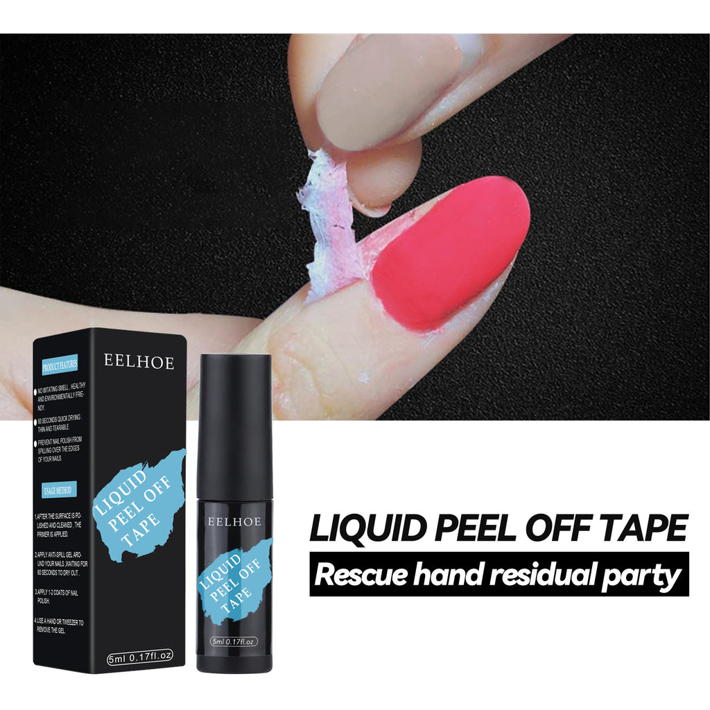 Nail Art Spill-proof Protector Nail Edge Tearable Tool