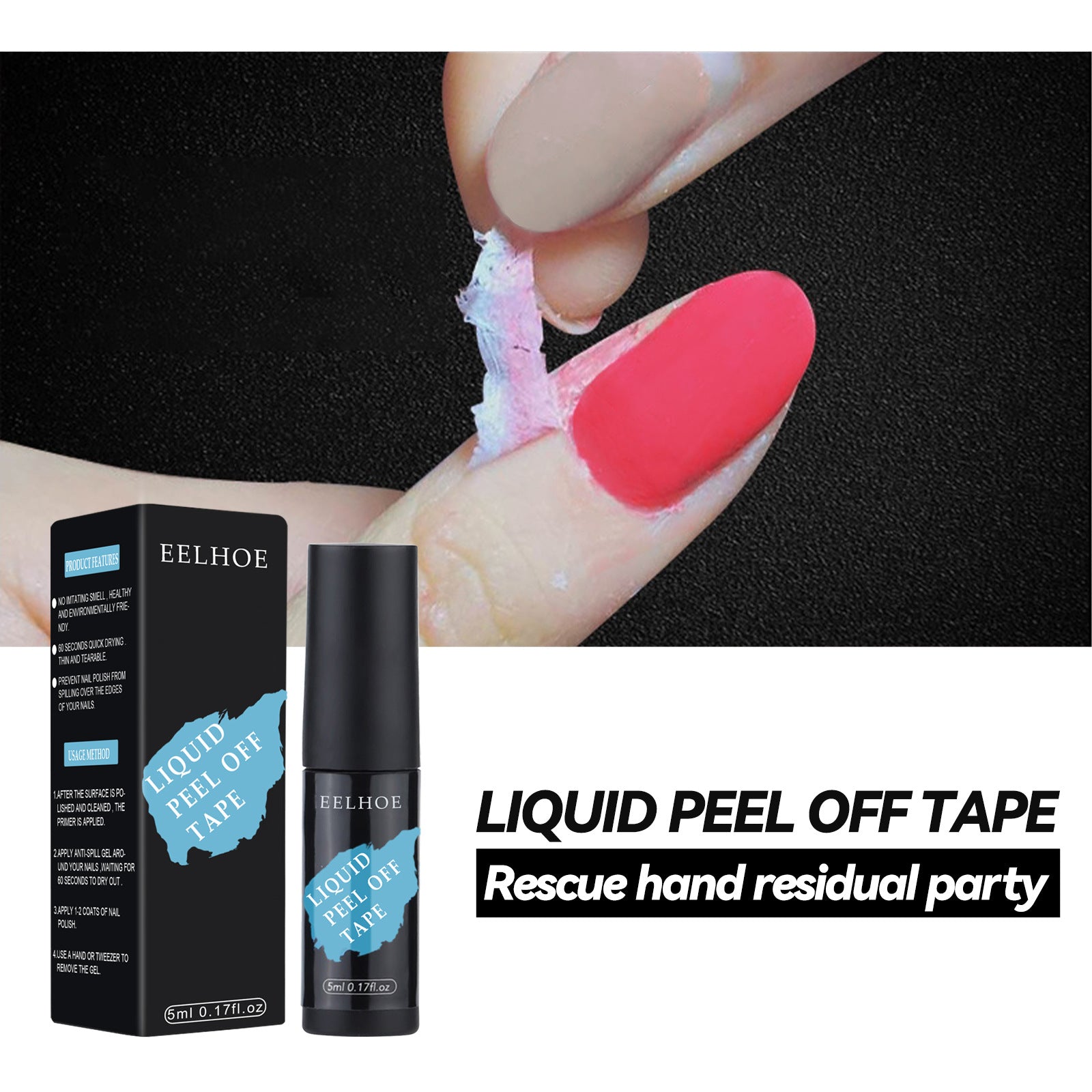 Nail Art Spill-proof Protector Nail Edge Tearable Tool