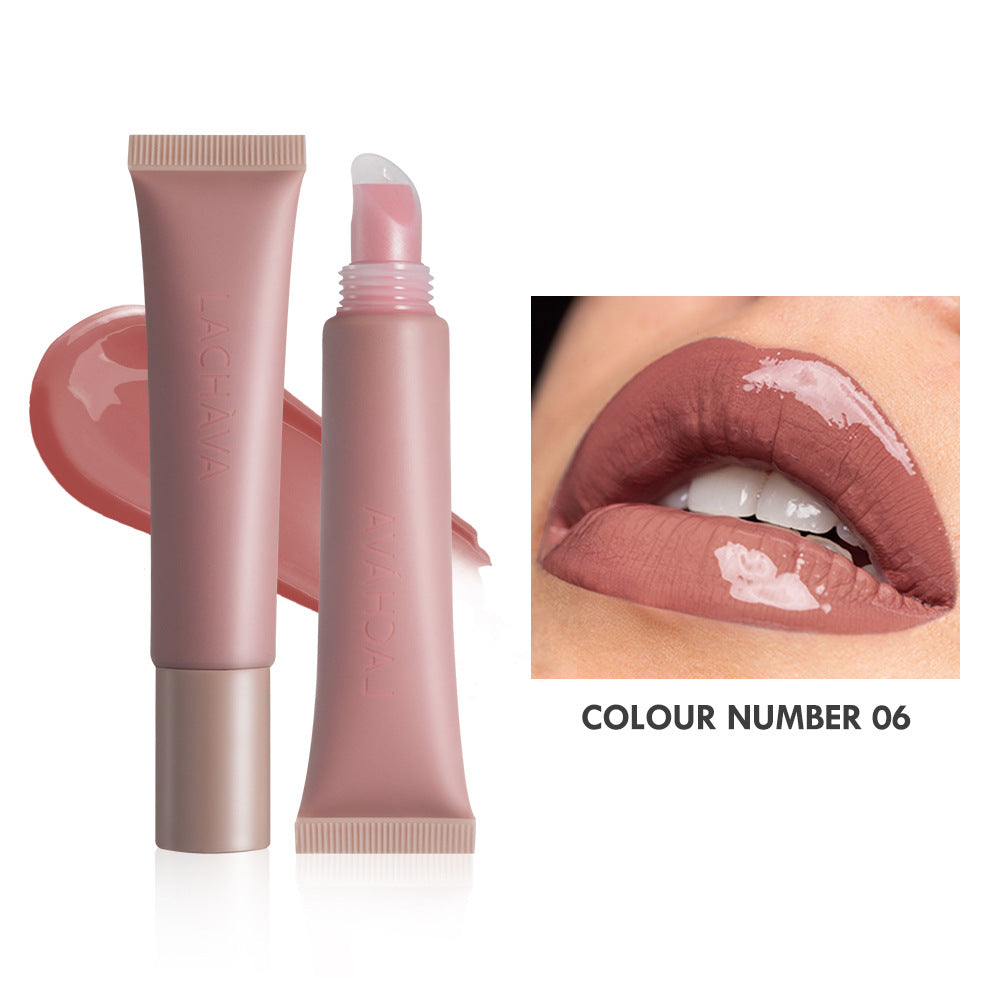 Mirror Liquid Paint Lip Gloss Pearlescent Thin And Glittering Lip Lacquer