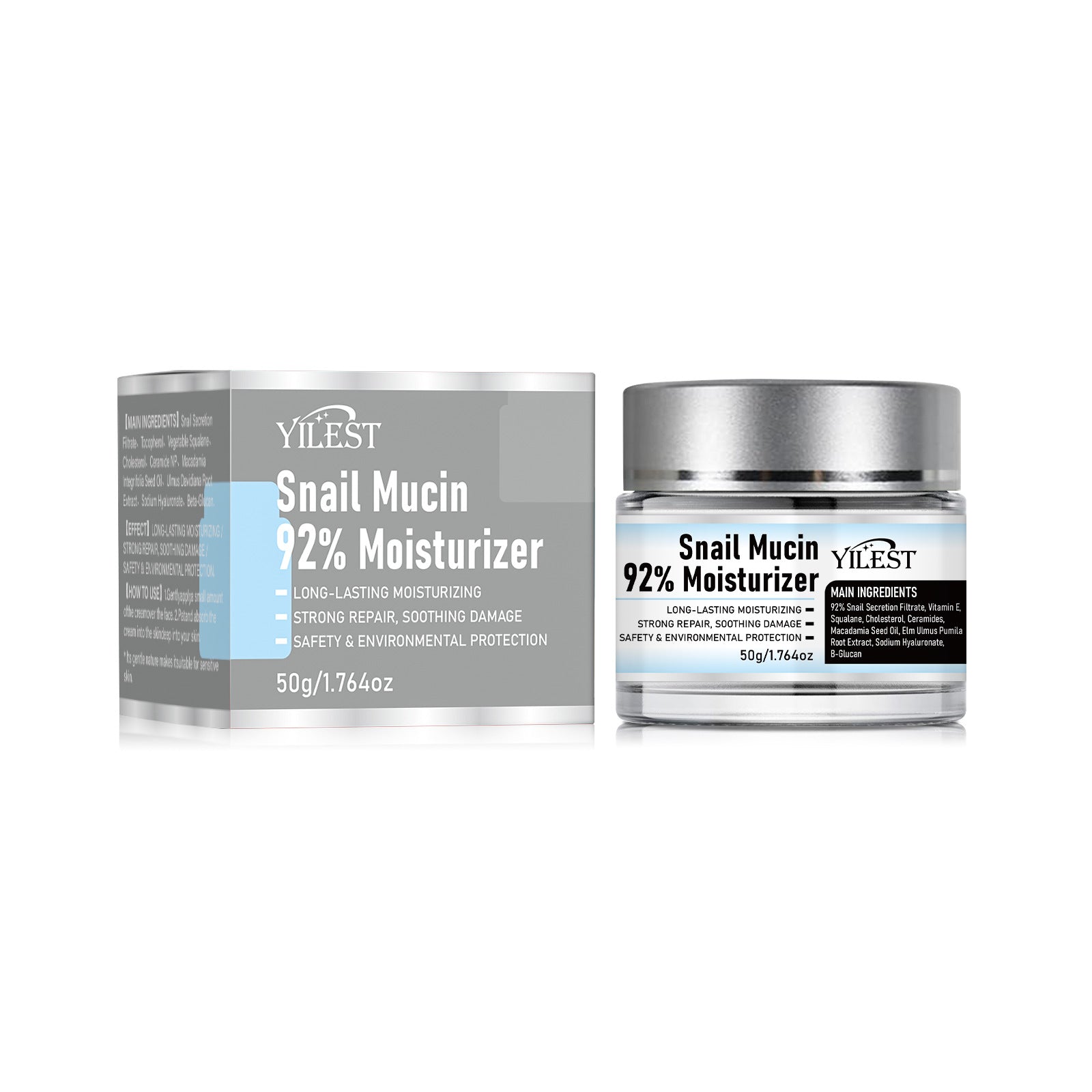 Snail Mucin Moisturizing Cream 50g