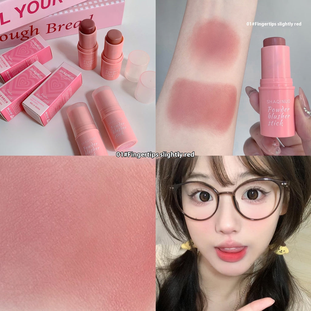 Shaqinuo Vigorous Smooth Blush Stick Naturally Saturated