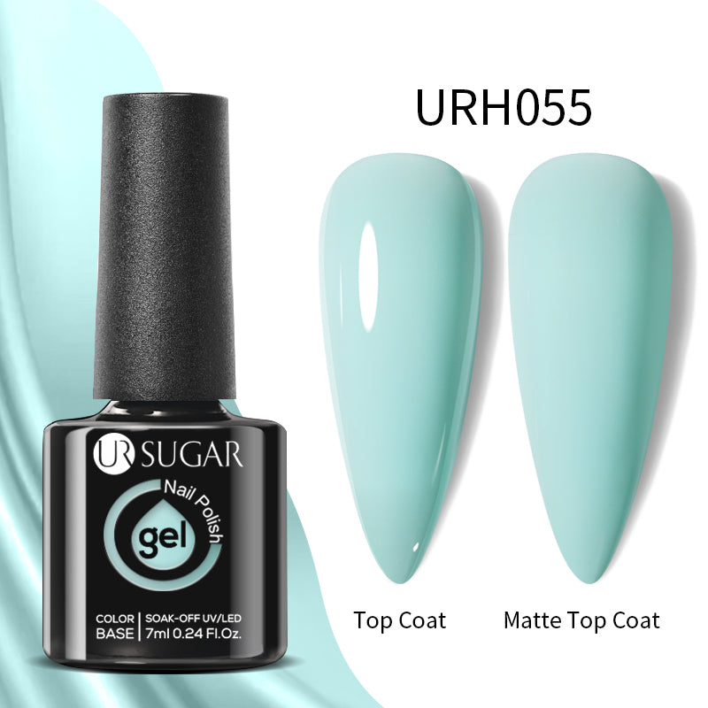 UR Sugar Matte Klein Blue Gel Nail Polish