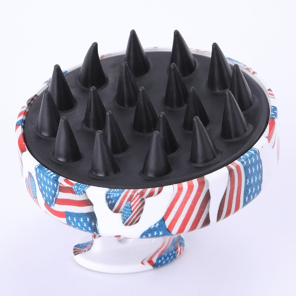Water Transfer Printing Shampoo Brush Wet And Dry Dual Use
