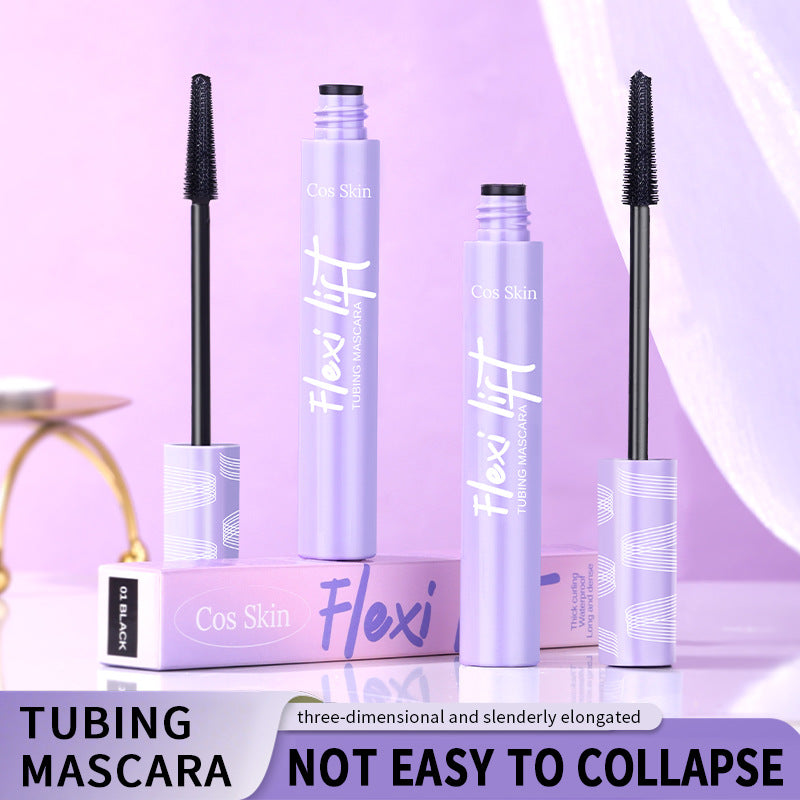 Black, Natural-length, Lengthening And Curling Mascara